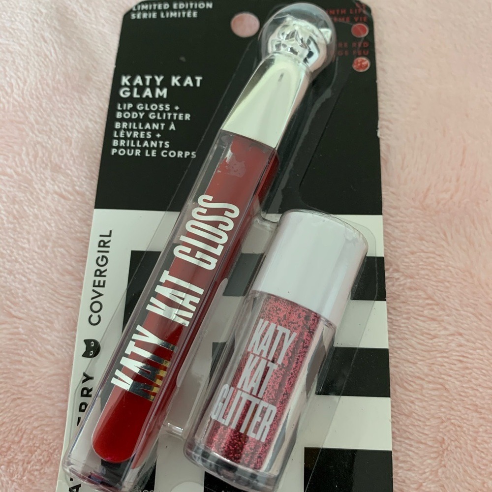 katy perry covergirl katy kat glam lip gloss new